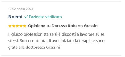 Recensione pubblicata su Google